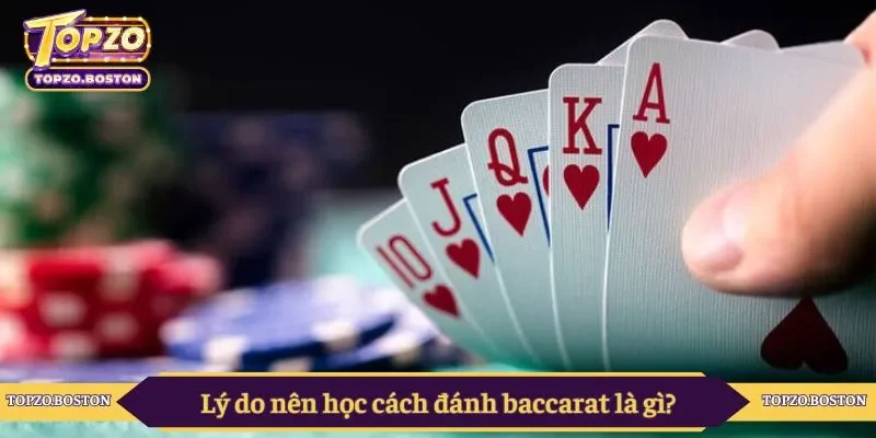 Lý do nên học cách đánh baccarat là gì?