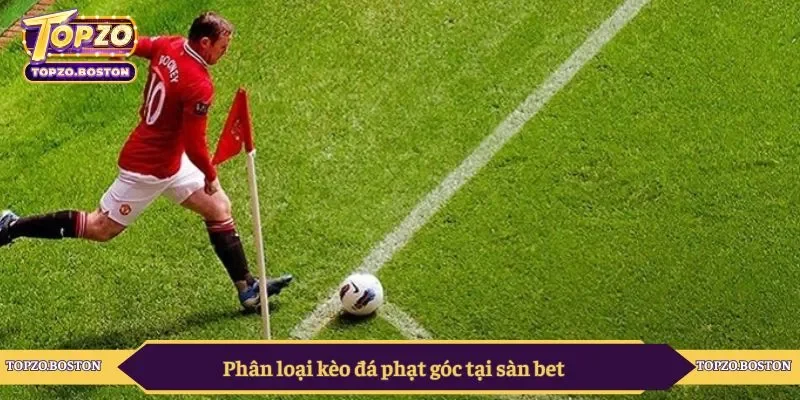 Phân loại kèo đá phạt góc tại sàn bet