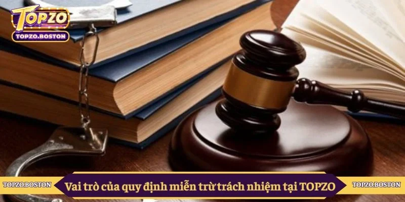 Vai trò của quy định miễn trừ trách nhiệm tại TOPZO